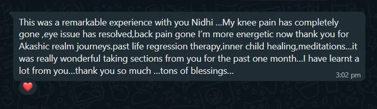 Google review for GH Counseling and Meditation
